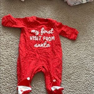 Christmas baby sleeper